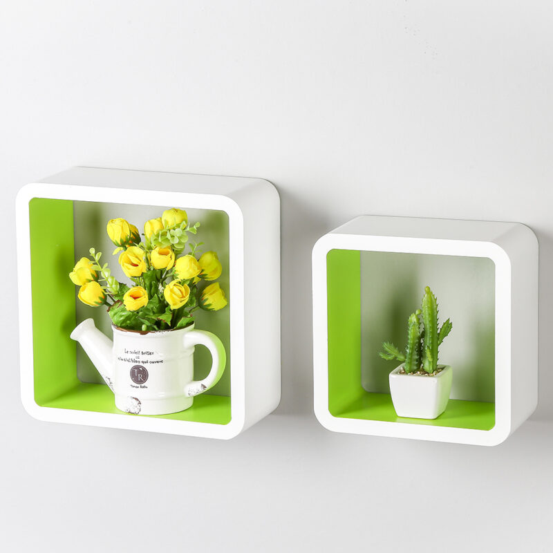 cube floating shelves